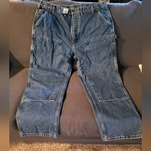 Men's Carhartt Dungaree heavy work jeans 44 32